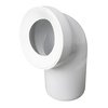 Land pripojovacie koleno WC spodné dopojenie Ø 110 / 45°