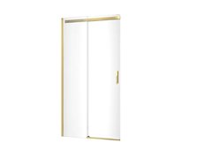 Excellent ROLS sprchové dvere 120 x 200 cm, profil gold, sklo číre