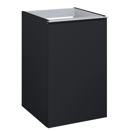 Elita komoda Look 40-1D Black Matt, 40x40x85 cm, RE080400027160