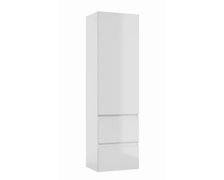 Home OTTIMA 40 cm závesná kúpeľňová skrinka 1D 2S, biela lesklá AQ.401-1204011