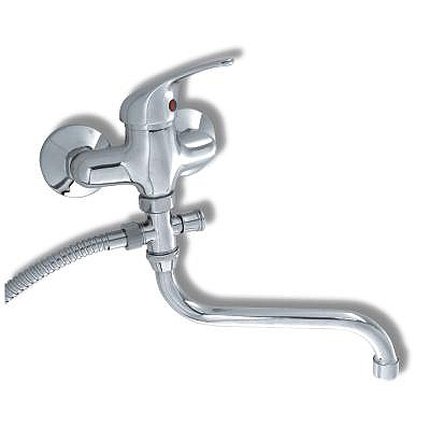 Novaservis TITANIA IRIS PANELÁKOVÁ BATÉRIA BEZ SPRCHY 150 MM CHRÓM 92071/1,0