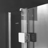 Aquatek SMART S5 štvrťkruhový sprchový kút 90 x 90 x 195 cm, sklo číre, profil chróm
