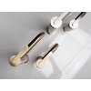 Kúpeľňová skrinka Nook set s umývadlom 55 cm ružová matná 010-SU55-11+TR41366