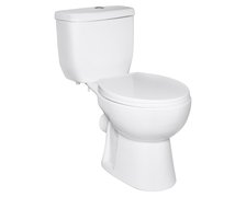 Novoterm WC kombi TETRA so sedátkom, odpad zadný VORTEX spachovanie 3/6l