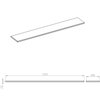 Elita Elitstone mramorová konzola 121 x 46 cm RE101200017010