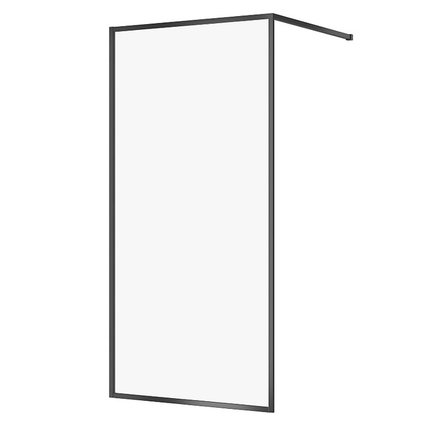 Cersanit LARGA Walk-in 100 x 200 cm, čierna S932-139