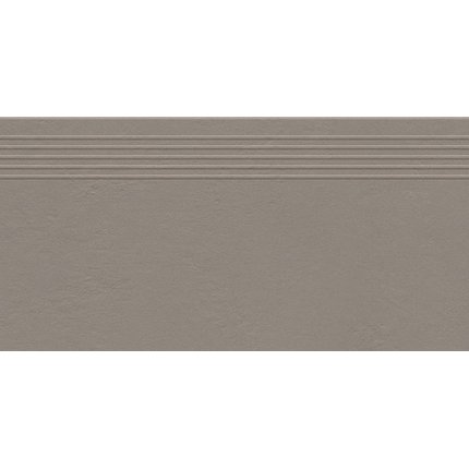Tubadzin Industrio brown rektifikovaná schodnica matná 29,6 x 59,8 cm