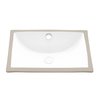 Uptrend Tremo keramické umývadlo zápustné 34,5 × 46,5 cm TR4070