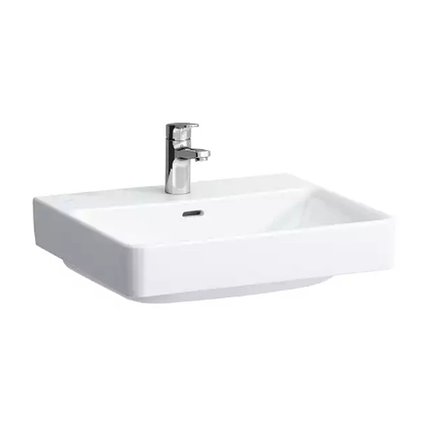 LAUFEN PRO S keramické umývadlo, s 1 otvorom 55 x 46,5 cm biele LCC H8109624001041