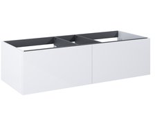 Elita komoda Look Slim 120-2S White HG, 120x31,8x44,9 cm, RE081204028060