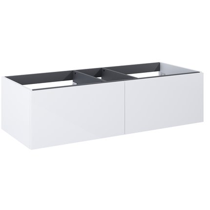 Elita komoda Look Slim 120-2S White HG, 120x31,8x44,9 cm, RE081204028060