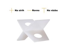 LEVELYS krížiky na dlažbu 1 mm - 100 ks (K8101)