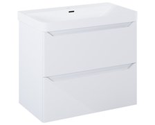 Elita HELO kúpeľňová skrinka s umývadlom 78,5 x 44,2 cm, biela lesklá RE010800208060