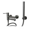 Corsan LUGO nástenná vaňová batéria gun metal CMZ7541GM