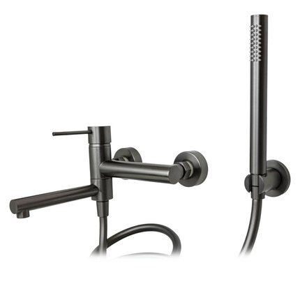 Corsan LUGO nástenná vaňová batéria gun metal CMZ7541GM