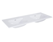 Elita SKAPPA keramické umývadlo nábytkové bez otvorov pre batérie 121 x 46 cm, biele RE041200068060