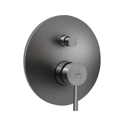 Novaservis FERRO CIRICULUS sprchová podomietková vodovodná batéria, gun metal BCK7PGM