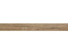 Domino Walnut Brown STR rektifikovaný sokel matný 7 x 59,8 cm