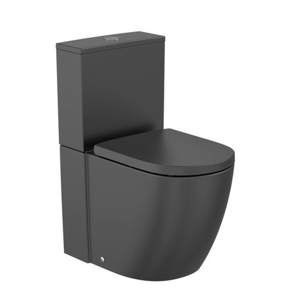Roca MERIDIAN WC kombi Rimless® Vortex 39,5 x 63 cm, univerzálny odpad A342747080+A341742080