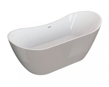 Polimat ABI voľne stojaca akrylátová vaňa, popol 180 x 80 cm 00403