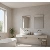 HOME Antracitta White Carving gresová rektifikovaná dlažba / obklad 120 x 120 cm