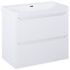Elita HELO kúpeľňová skrinka s umývadlom 78,5 x 44,2 cm, biela matná RE010800205290