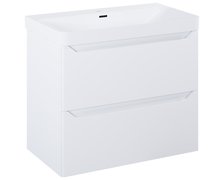 Elita HELO kúpeľňová skrinka s umývadlom 78,5 x 44,2 cm, biela matná RE010800205290