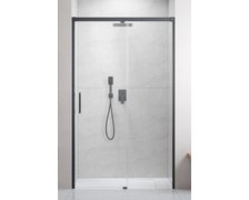 Radaway IDEA 6 BRUSHED GUNMETAL DWJ sprchové dvere 120 x 205 cm, sklo číre 387016-92-01R