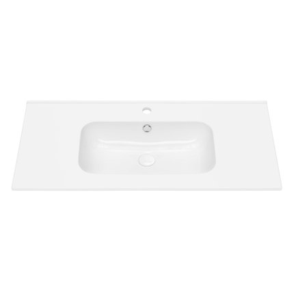 Uptrend – Umývadlo nábytkové Venta 100 × 47 × 15,5 cm biele lesklé UP410-1000