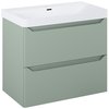 Elita HELO kúpeľňová skrinka s umývadlom 78,5 x 44,2 cm, sage mat RE010800201470