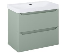 Elita HELO kúpeľňová skrinka s umývadlom 78,5 x 44,2 cm, sage mat RE010800201470