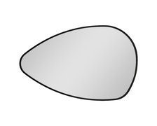 Home CHILI zrkadlo asymetrické s čiernym rámom 51 x 80 cm