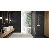 Tubadzin ZIMBA black STR rektifikovaná gres dlažba matná 59,8 x 119,8 cm