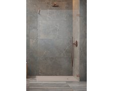Radaway Essenza Pro Brushed Copper sprchová stena 55 x 200 cm 10103055-93-01