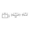 Roca INSPIRA Square FINECERAMIC® umývadlo pod dosku 60,5 x 39 cm, biele SUPRAGLAZE® A327535S00