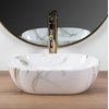 Rea AMELIA MINI Aiax Shiny keramické umývadlo na dosku 38 x 26 x 12 cm REA-U9107
