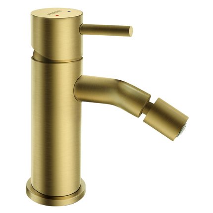 Novaservis FERRO CIRICULUS stojánková bidetová batéria, brúsená zlatá BCK6BG