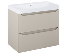 Elita HELO kúpeľňová skrinka s umývadlom 78,5 x 44,2 cm, fume matt RE010800207020