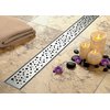Land Simple nerezový sprchový žľab komplet set 600 mm
