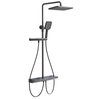 Rea PEDRO sprchový set s termostatickou batériou,titán REA-P0896