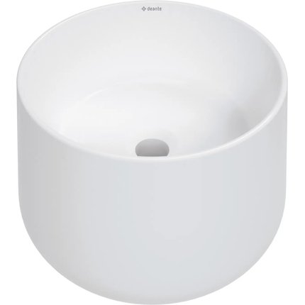Deante ARNIKA keramické umývadlo na dosku 37,5 cm, biele matné CGN_AU32