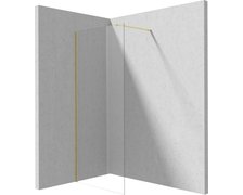 Deante PRIZMA Walk-in sprchová zástena 100 x 195 cm, sklo číre KTJ_R30P
