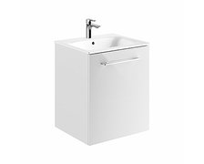 Kolo Geberit Nova Pro Premium SET 1 dverová skrinka s umývadlom 55 cm, biela lesklá