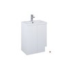 SET KIDO skrinka pod umývadlo 50 cm 2D biela matná, s umývadlom 168089/2x168292