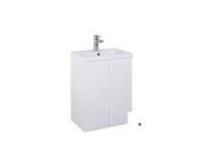 SET KIDO skrinka pod umývadlo 50 cm 2D biela matná, s umývadlom 168089/2x168292