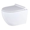 Uptrend CANEO WC misa závesná Rimless 48,5 x 35,5 x 34,5 cm so sedátkom TR2196D