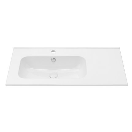 Uptrend – Umývadlo nábytkové Venta 90L × 46 × 17,5 cm biele lesklé UP410-900L