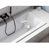Besco CLEAR polička na vaňu 75 x 25 cm PW-CL-75