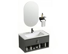 Rea TOLEDO GREY set s umývadlom 80 cm REA-M0025