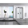Rea RAPID FOLD sprchový kút 100 x 100 x 195 cm sklo číre K6423-K6420